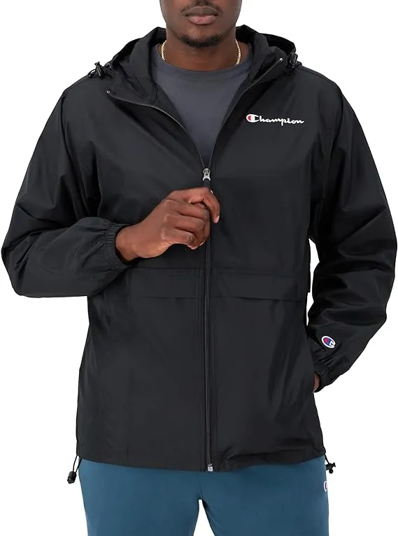 Mens Windbreaker Jacket Black