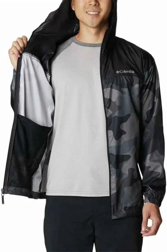 Black and Camo Windbreaker