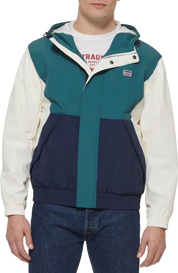 Color Block Windbreaker