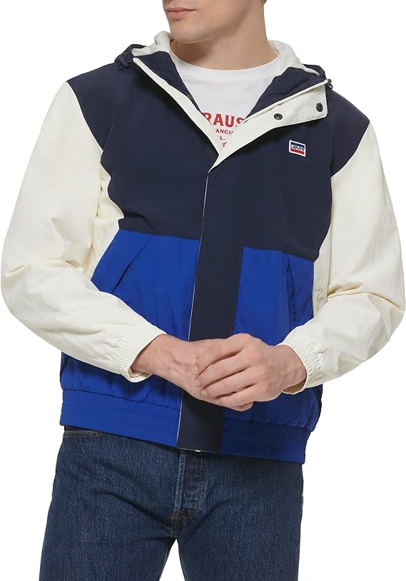 Color Block Windbreaker