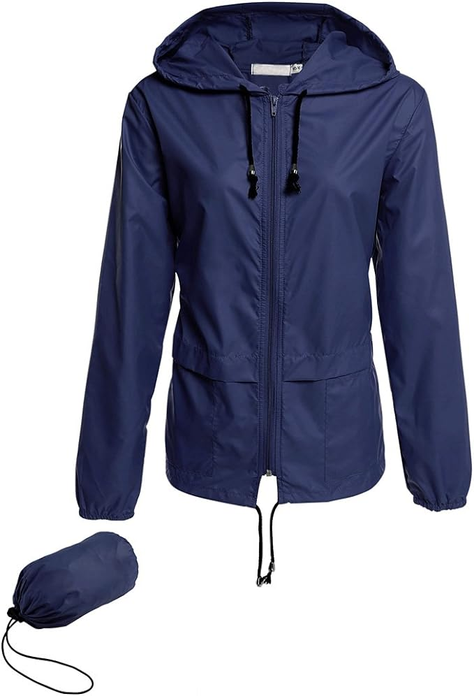 Windbreaker jacket navy blue