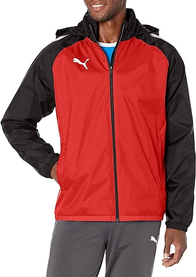 Red and Black Windbreaker
