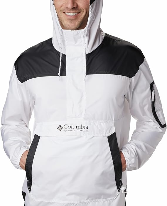 Windbreaker Black and White