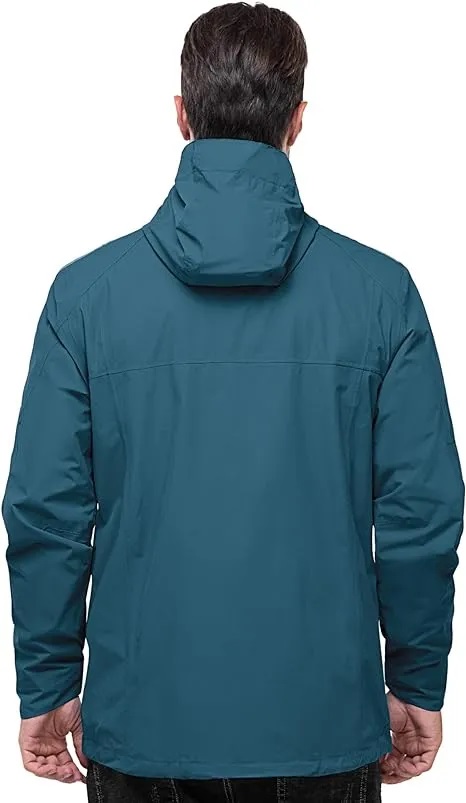 men's waterproof windbreaker with hood