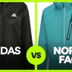 Adidas vs North Face windbreaker comparison