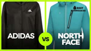 Adidas vs North Face windbreaker comparison